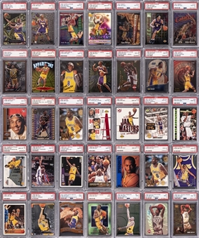 1996-97 to 2000s Topps, Fleer, UD and Other Brands Kobe Bryant Graded Collection (81) – Including Multiple Rookie Cards and 29 PSA GEM MT 10 Examples!